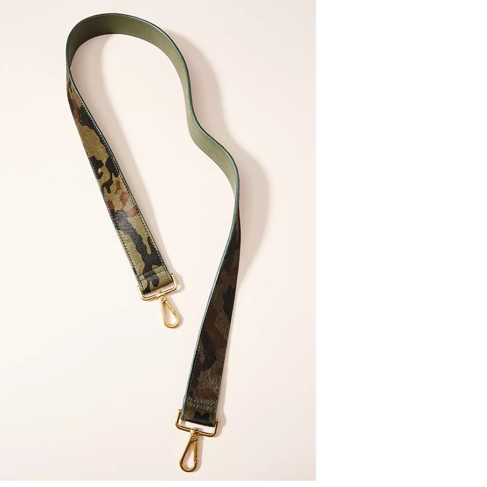 NEW Anthropologie Remy Bag Strap new with tag green